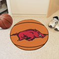 thumbnail image 4 of Fanmats Tapis en Forme de Basket-Ball Arkansas, 4 of 4