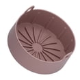 thumbnail image 4 of Fryer Basket, Dishwasher Safe Reusable Silicone Pot Non Stick  For Restaurant For Home For Kitchen 16cm Coffee, 4 of 8
