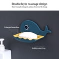 thumbnail image 4 of TIELUTT Soap Dish for Shower Soap Dishes Soap for Bar Soap Soap Bar Holder over Organizer Bottle Dry Rack Space Savings Compact Dish Rack Stone for Grilling and Baking Corner Dish Drying Rack, 4 of 7