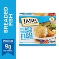 thumbnail image 1 of Janes® Potato Crunch Breaded Fish, 450g, Frozen Breaded Fish Fillets, Contains Pollock., Janes Potato Crunch Breaded Fish, 1 of 8