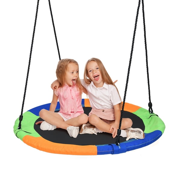 Costway 40" Flying Saucer Tree Swing Indoor Outdoor Play Set Kids Gift