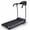 Black, variant on Gymax Folding Treadmill for Home Walking Running Machine w/ 12 Preset Programs