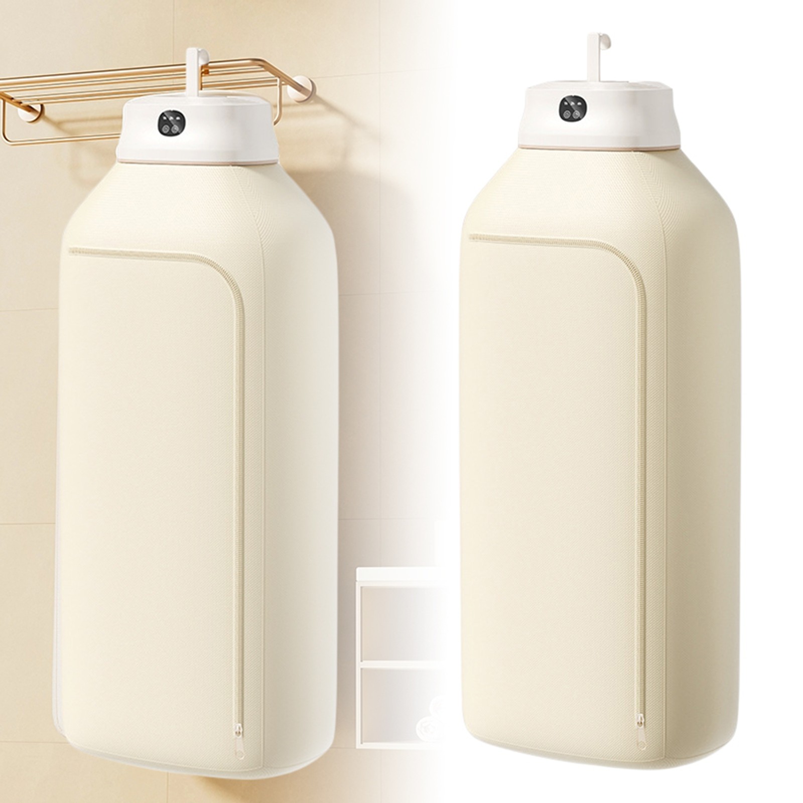 WIFKLSIIPG ‌Portable Dryer Foldable Hanging Dryer with Timer for Home & Travel