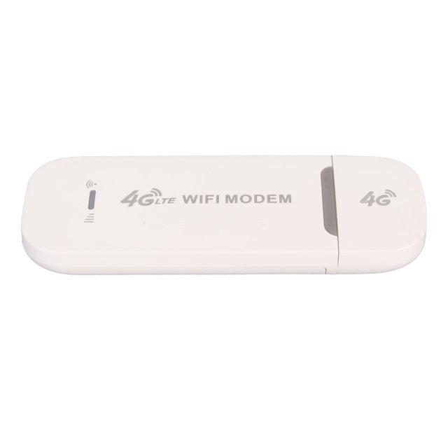 4G LTE USB WiFi Dongle, Mobile Hotspot Router, 150Mbps Travel Pocket WiFi Modem Adapter with SIM Card Slot, Support 10 Users