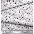 thumbnail image 3 of Soimoi Modal Satin Fabric Ghost Halloween Fabric Prints by Yard 42 Inch Wide, 3 of 3