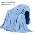 thumbnail image 2 of PEONAVET Throw Blanket for Couch Super Soft Warm Solid Warm Fleece Blanket Throw Rug Sofa Bedding 50x70cm, 2 of 3