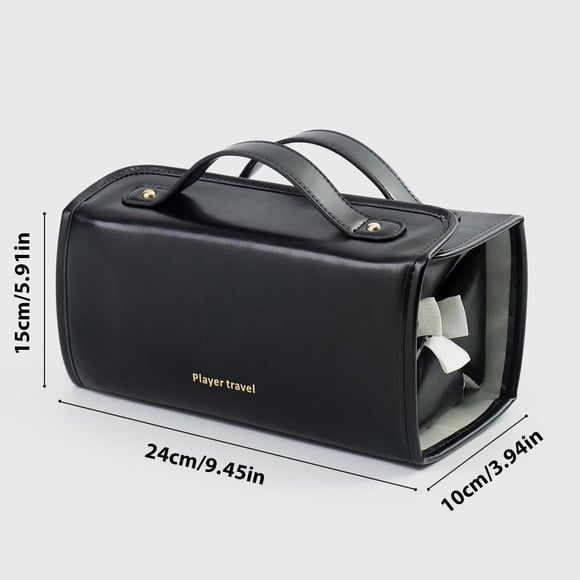 Lksixu Folding Makeup Bag Detachable Portable Large Capacity Travel StorageStorage Storage Bins Organizers and Storage