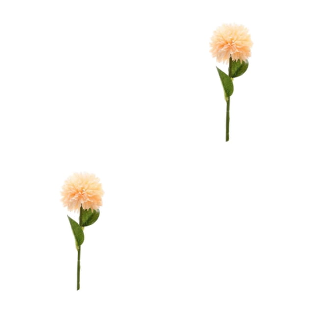 Baohd 1/2/3/5 10pack/lot Realistic Appearance Artificial Flower For Party Decor And Home Decor Champagn 2PCS