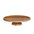 thumbnail image 1 of Way to Celebrate Harvest Collection Wood Cake Stand, 1 of 8