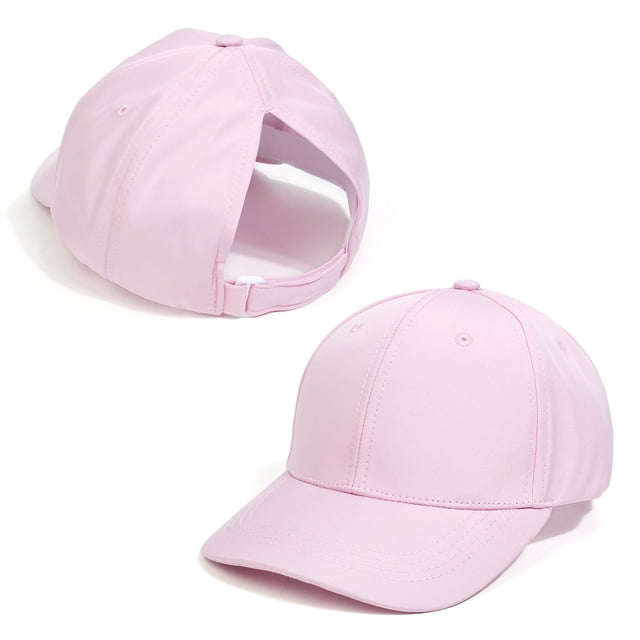 MIASHUI Kids Baseball Caps Summer Sun Visor Hats Trucker Caps Outdoor Play Wear,Pink,S
