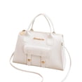 thumbnail image 2 of HOARBOEG Women's Shoulder Bag Fashion New Pattern Solid Handbag Shoulder Bag Dual Purpose High Capacity Zipper Bag, 2 of 3