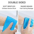 thumbnail image 4 of Silicone Back Scrubber for Shower - Double-Sided Exfoliating Body Scrubber, 4 of 4