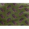 thumbnail image 4 of oneOone Georgette Viscose Fabric Floral & Paisley Block Print Fabric By The Yard 42 Inch Wide, 4 of 4