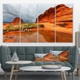 thumbnail image 1 of Clear Lake Vermillion Cliffs - Oversized Landscape Canvas Art, 1 of 1