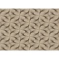 thumbnail image 1 of Ahgly Company Tapis d'Intérieur Lavables à la Machine, Rectangle Transitionnel, Zone Or Vanille, 3' x 5', 1 of 7