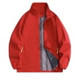 thumbnail image 1 of Imperméable pour Femme, Coupe-Vent pour Tenues de Randonnée, Manteau Décontracté d'Extérieur à Manches Longues, 1 of 2