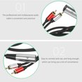 thumbnail image 4 of Audio Transferring Cable Microphone Audio Adapter Cable Replaceable Audio Cord, 4 of 8