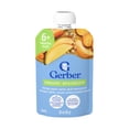 thumbnail image 1 of GERBER Organic Baby Purée Mango Peach Carrot Sweet Potato Oat, 1 of 7