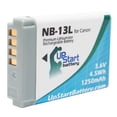 thumbnail image 3 of 2x Pack - Canon NB-13L Battery Replacement - For Canon NB-13L Digital Camera Battery (1250mAh, 3.6V, Lithium-Ion), 3 of 4