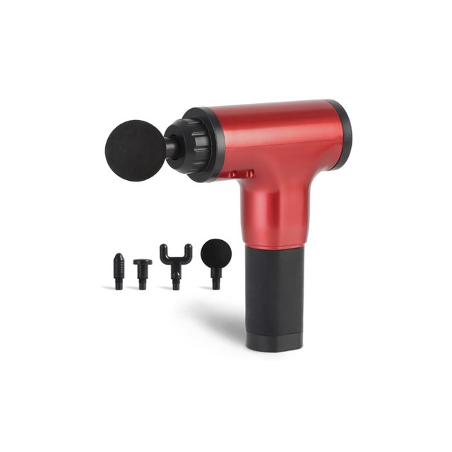 Electric Massager Gun, Personal Percussion Massage Gun - Red