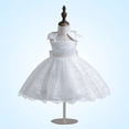 thumbnail image 2 of QIPOPIQ Robe de Fête de Vacances Grande/petite Fille Fleur Dentelle Ligne A Mariage Fête Robes Enfants Concours Anniversaire Robe Formelle Liquidation, 2 of 4
