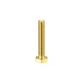 thumbnail image 3 of Unique Bargains Brass Hex Bolts, 1/4-20x1-1/2' 1 Pack Fully Thread Grade 4.8 Machine Screws, 3 of 4