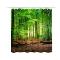 thumbnail image 2 of EGNMCR Rideaux, Rideaux pour Chambre Rideau de Douche Imprimé Polyester et Anti-Moisissure Salle de Bain et Rideau de Séparation Anti-Moisissure 150X180CM un Rideau, 2 of 2