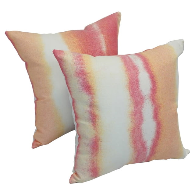 Coussins Décoratifs d'Extérieur en Polyester Filé de 17 Po (Ensemble de 2)