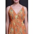 thumbnail image 4 of Bimba Robe Longue Maxi Imprimée Oiseaux pour Femmes, Tenue d'Été, Grande Taille, 4 of 6