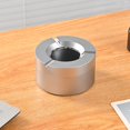 thumbnail image 3 of CEHVOM Clearance Sales!Aluminum Alloy Opening and Closing Ashtray for Home and Office Desktop High Value Drop and High Temperature Resistance Car Ashtray, 3 of 9