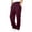Wine, variant on Boys Baggy Sweatpants Boys Joggers Casual Pants Elastic Waist Wide Leg Boy Uniform Pants Back To School Outfits Kids Sweatpants Boys 5-6 Years