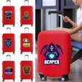 thumbnail image 2 of Luggage Cover for 18-32 Inch Teamlogo Pattern Suitcase Protector New Travel Accessories Trolley Case Thicker Elastic Dust Cover 8teamlogo018 S, 2 of 6