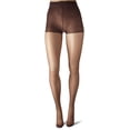 thumbnail image 3 of Hanes Womens Silk Reflections Silky Sheer Control Top Reinforced Toe 6-Pack, AB, 3 of 4