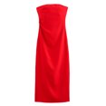thumbnail image 1 of UPPADA Robe Cocktail à Col Rond pour Femmes Robe Sirène Robe Cocktail Sans Manches Robe Formelle Évasée Robe d'Invitée de Mariage Robe Cocktail Moulante des Soldes du Jour 2025, 1 of 2