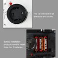 thumbnail image 3 of Aofa 360 Degree Automatic Rotation with Music Light Police Car Model Kids Toy Gift, 3 of 6