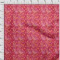 thumbnail image 3 of oneOone Rayon Pink Fabric Batik Craft Projects Decor Fabric Printed By The Yard 56 Inch Wide, 3 of 5