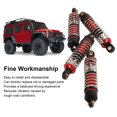 thumbnail image 4 of RC Shock Absorbers Set Aluminum Alloy Dampers  1  18 Balanced Driving Upgrade Parts, 4 of 7