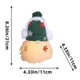 thumbnail image 1 of Birdeem Christmas Gift Luminous Music Knitted Hat Figure Christmas Decorations, 1 of 2