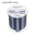 thumbnail image 2 of Uxcell 547Yard 12Lb Fluorocarbon Coated Monofilament Nylon Fishing Line Grey, 2 of 7