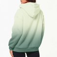 thumbnail image 4 of Timegard Cardigans for Women Zipper Hoodies Sweatshirts Top Gradient Color Casual Loose Pullover Pockets, 4 of 4