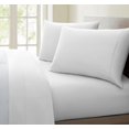 thumbnail image 1 of Oxford Collection 600 Thread Count Deep Pocket Egyptian Quality Cotton Solid Sheet Set (California King, White), 1 of 3
