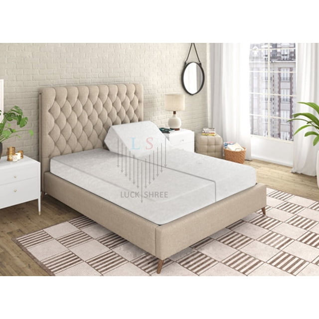 Protège-matelas Split Grand 100 % Imperméable, Poches Profondes de 30 Pouces, Style Drap-Housse