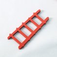 thumbnail image 3 of OUNONA 1 Set of Decorative Mini Ladder Red Wood Home Decoration for Parents and Children, 3 of 6