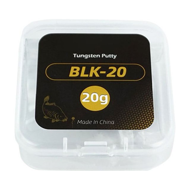 15/20/25g Carp Fishing Material Tungsten Putty Soft Sinker Chod Rig Tub Leadcore