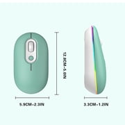 Mouse Mouse Wireless Wireless Mouse Rechargeable Silent Bluetooth Dual Mode Wireless Mouse Ergonomic Wireless Mouse