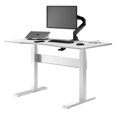 thumbnail image 1 of Desky Bureau Assis-Debout Air Lift Zero - Blanc / 47.2 x 26.6 Pouces / Blanc, 1 of 10