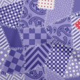 thumbnail image 1 of oneOone Silk Tabby Dark Purple Fabric Block Sewing Craft Projects Fabric Prints By Yard 42 Inch Wide, 1 of 5
