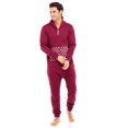 thumbnail image 2 of Combinaison de Pyjama Unisexe pour Hommes Adultes une Pièce Sans Pieds, 2 of 7