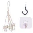 thumbnail image 2 of Hanging Fruit Baskets for Kitchen Home Kitchen Fruit Hanging Basket Cotton Rope Hand-Woven Storage Basket Fruit Basket for Kitchen Counter Hanging Fruit Basket for Kitchen, 2 of 8