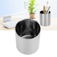 thumbnail image 4 of Pencil Cup Holder, Pen Container Pencil Cup, Makeup Brush Container Flower Vases For Home Desk Silver,Gold, 4 of 8